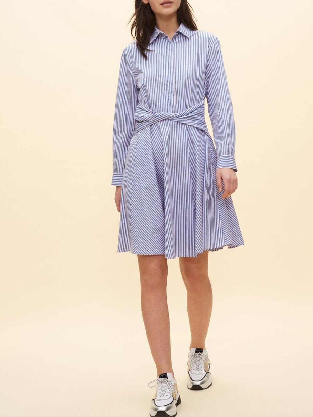 Claudie Pierlot Skater Skirt Dress